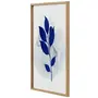 INTENSE BLUE II QUADRO 51 CM X 41 CM - AZUL/NOZES - Foto 9