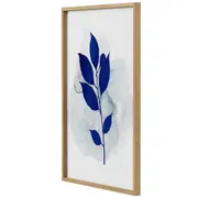 INTENSE BLUE II QUADRO 51 CM X 41 CM - AZUL/NOZES - Foto 9