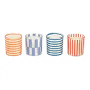 KIT MINI VELA POTE FESTIVAL C/4 - BRANCO/CORES CALEIDOCOLOR - Foto 3