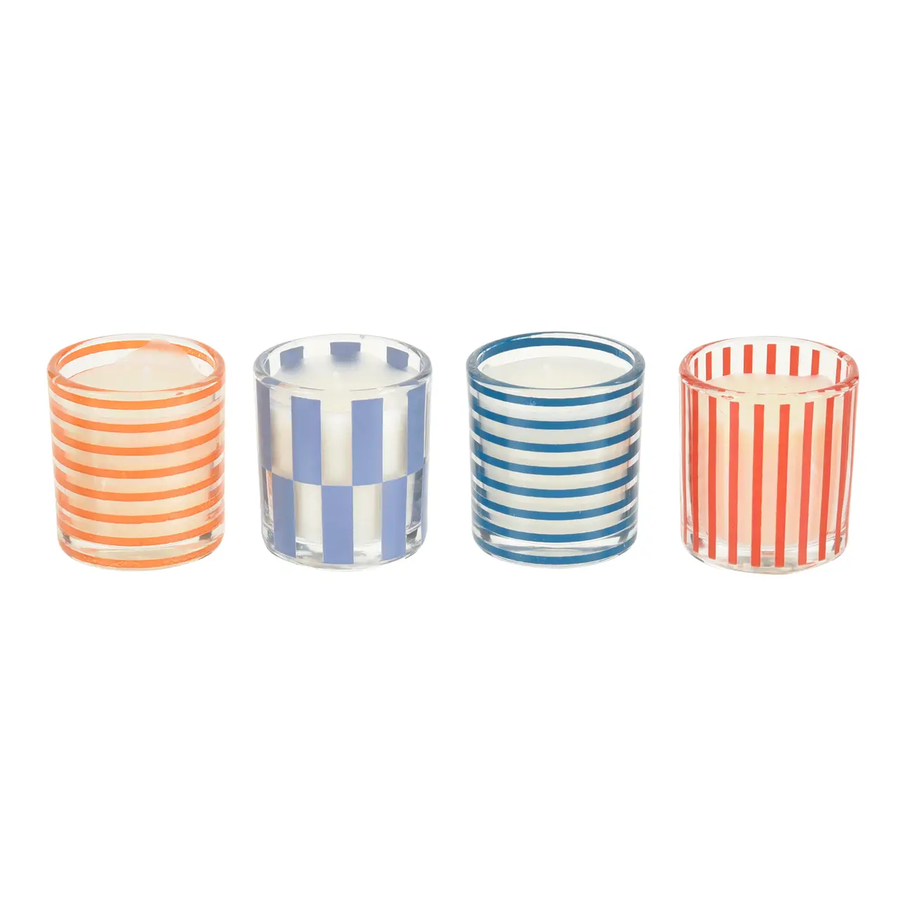 KIT MINI VELA POTE FESTIVAL C/4 - BRANCO/CORES CALEIDOCOLOR - Foto 3