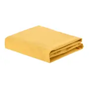 LENÇOL COM ELÁSTICO QUEEN 1,58 M X 1,98 X 30 CM VON CONCEPT - AMARELO HANBAR - Foto 1