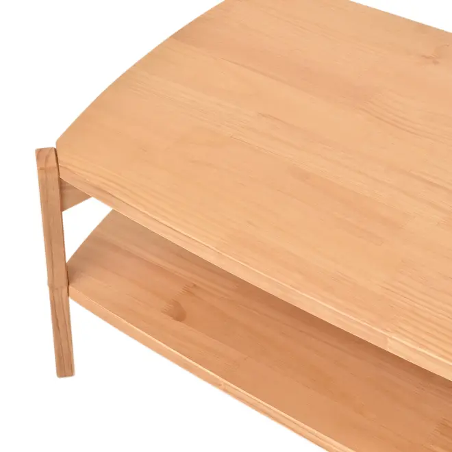MESA DE CENTRO 90 CM X 53 CM GENTIL - AMÊNDOA - Foto 5