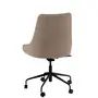CADEIRA HOME OFFICE DANDY - PRETO/CAMELO - Foto 24