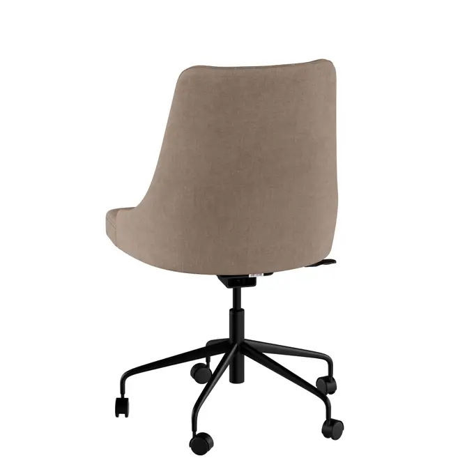 CADEIRA HOME OFFICE DANDY - PRETO/CAMELO - Foto 24