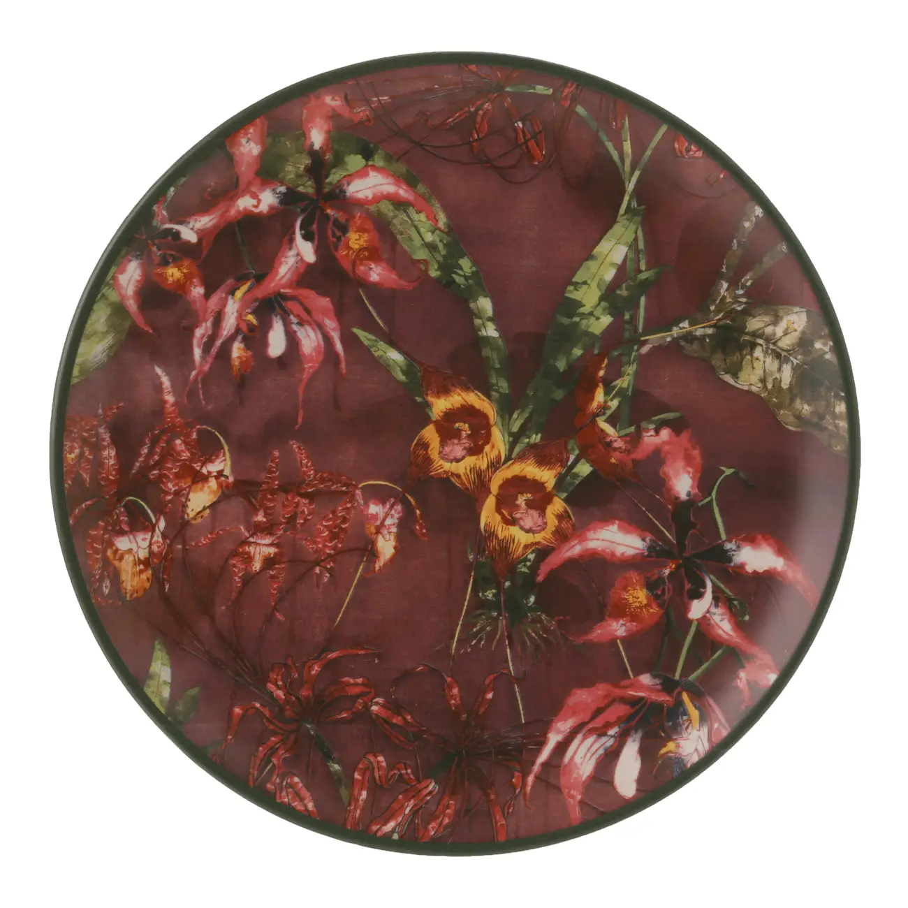 PRATO RASO FLORA ÚNICA - GARNET/CORES MINERAIS - Foto 1