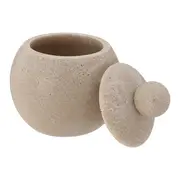 PORTA-ALGODÃO KESHI - BEGE/BRANCO - Foto 5