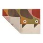 TAPETE 1 M X 1,50 M VOA PASSARIM - OFF WHITE/ MULTICOR - Foto 2
