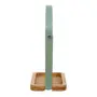ESPELHO DE MESA 18 CM X 23 CM BAMBUMIX - SÁLVIA/BAMBU - Foto 4