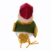 ADORNO PÁSSARO COM CACHECOL 20 CM SANTA ROCKS - MUSGO/MULTICOR - Foto 5