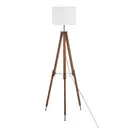 LUMINÁRIA DE CHÃO TRIPÉ C/CUP H