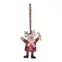 PINGENTE COM 6 PEÇAS HOHO HOME - VERMELHO HINDU/ENGLISH GREEN - Foto 3