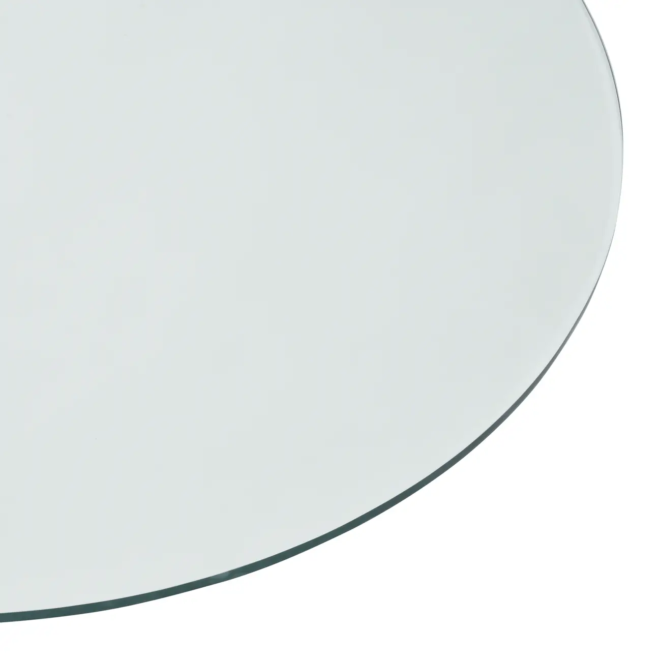 TAMPO VIDRO TEMPERADO OVAL 10 MM X 1,80 M X 90 M TRISKEL - INCOLOR - Foto 3