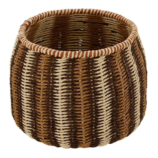 CESTO 18 CM X 24 CM X 24 CM HELBRON - ZAFFRON/ CANELA DO CEILÃO - Foto 3