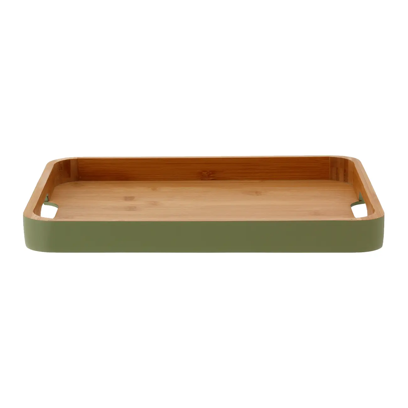 BANDEJA 38 CM X 28 CM BAMBUMIX - SÁLVIA/BAMBU - Foto 1