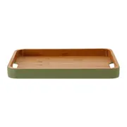 BANDEJA 38 CM X 28 CM BAMBUMIX - SÁLVIA/BAMBU - Foto 1