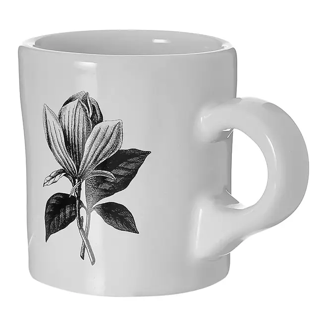 CANECA NATUREZA 140 ML - BRANCO/PRETO - Foto 3