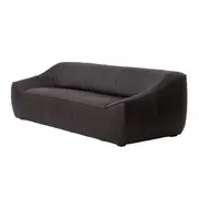SOFÁ 3 LUGARES PLÁTANO - COURO MARROM DE LEI - Foto 2