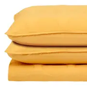 JG DE COLCHA 3 PÇS SATÉLITE CASAL/QUEEN - AMARELO HANBAR - Foto 2