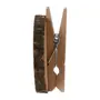 KIT COM 6 PRENDEDORES VILAREJO NOEL - CASCA DE URUCUM/CIPESTRE - Foto 14