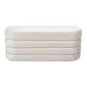 PUFF 1,07 M X 44 CM PLUMP - AREIA - Foto 1