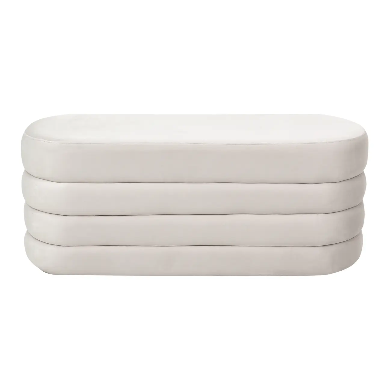 PUFF 1,07 M X 44 CM PLUMP - AREIA - Foto 1