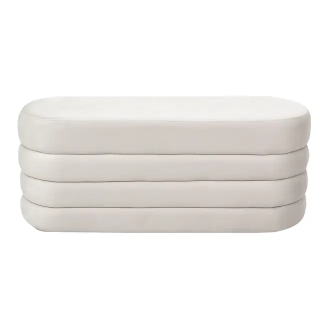 PUFF 1,07 M X 44 CM PLUMP - AREIA - Foto 1