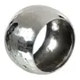 ARGOLA PARA GUARDANAPO CONJUNTO COM 2 PEÇAS CIRCLE LUX - INOX - Foto 2