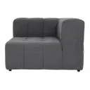 LINEN KONKRET - SOFÁ DE CANTO MODULAR SOFO