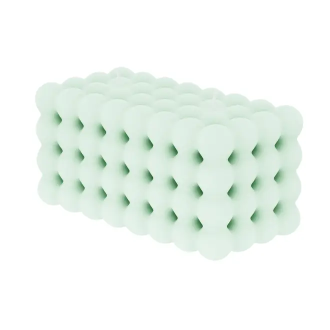 VELA 6 CM X 12 CM FUNNY BUBBLE - SORBET DE MENTA - Foto 18