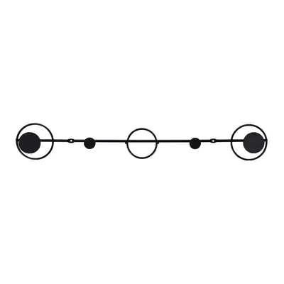 CABIDEIRO DE PAREDE COM 5 GANCHOS HOOP HOOK