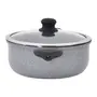 CAÇAROLA INDUÇÃO 24 CM GRANITY - KONKRET/PRETO - Foto 2