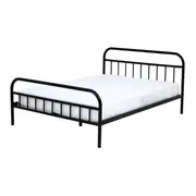 CAMA DE CASAL 1,38 M MABOO - PRETO - Foto 2