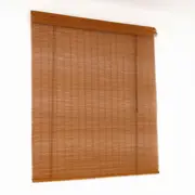 PERSIANA ROLL COM BANDÔ 1,40 M X 1,60 M BAMBU BAMBA - NOZES/BEGE - Foto 2
