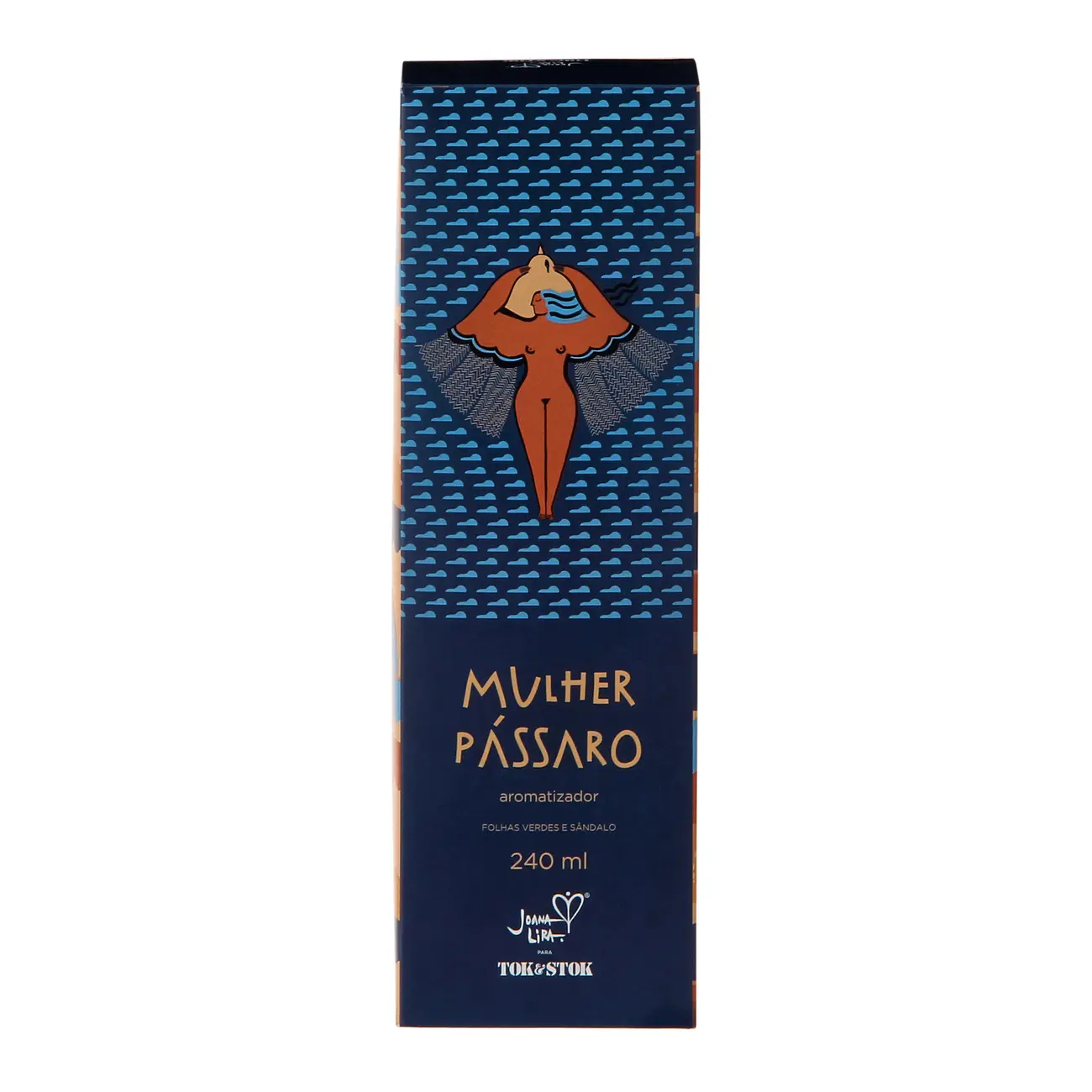 AROMATIZADOR BERGAMOTA, FOLHAS VERDES E SÂNDALO 240 ML MULHER PÁSSARO - AZUL/MULTICOR - Foto 4