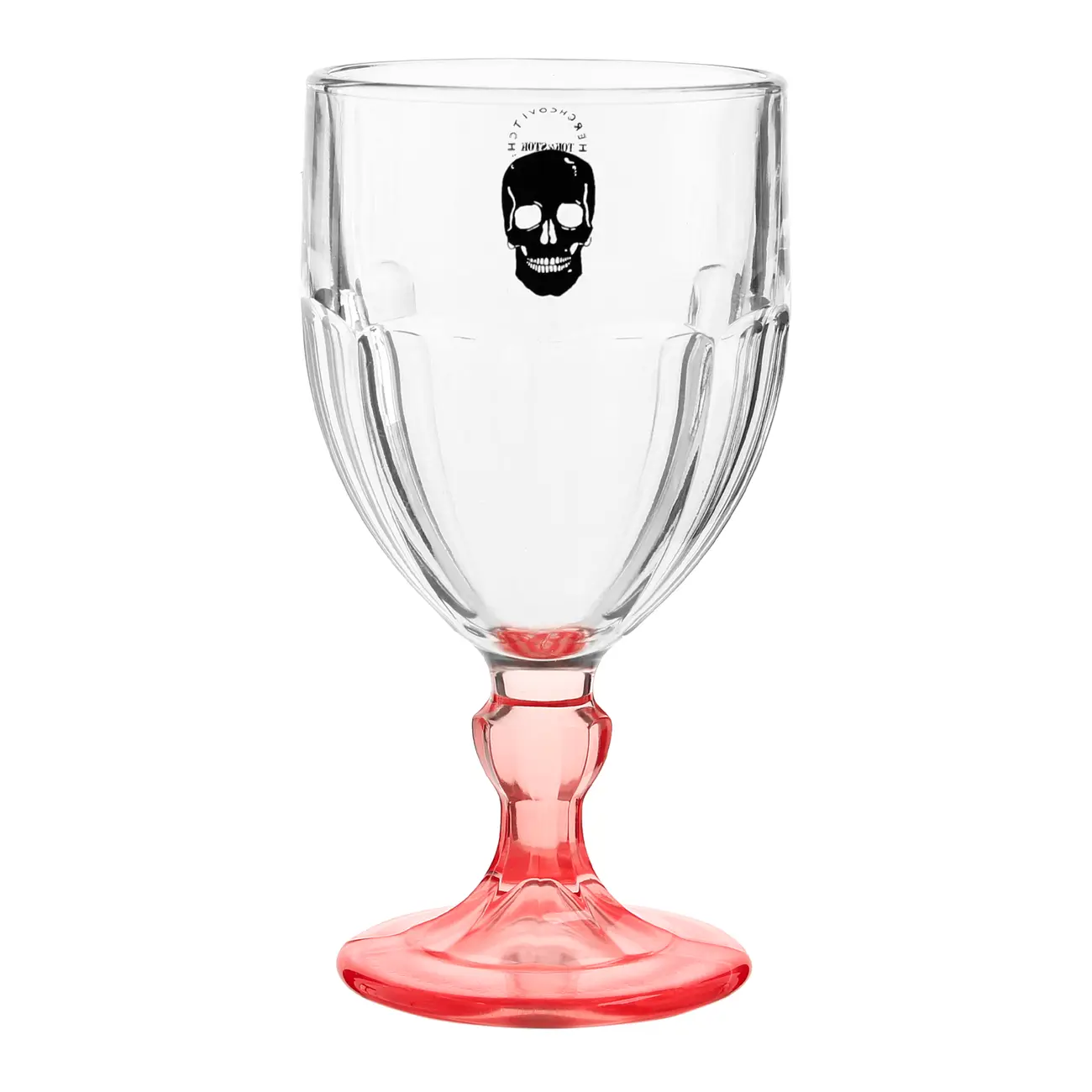 TAÇA ÁGUA/VINHO 340 ML CAVEIRA - INCOLOR/LARANJA - Foto 2