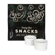 PETISQUEIRA COM MOLHEIRAS SNACKS - PRETO/MULTICOR - Foto 1