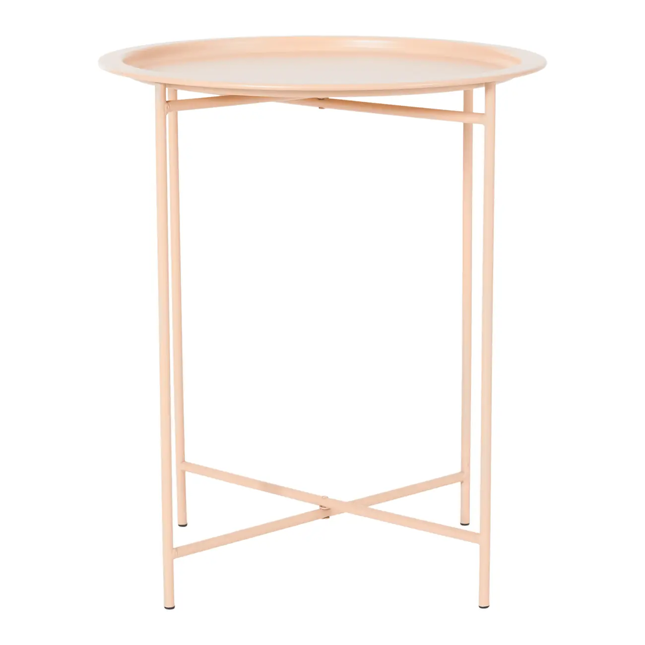 MESA LATERAL REDONDA 41 CM PLATTER - VIN ROSE - Foto 2