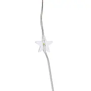LUMINOSO ESTRELA 20 LEDS 2,20 M BORDAR, AMAR E CELEBRAR CORDÃO - INCOLOR - Foto 3