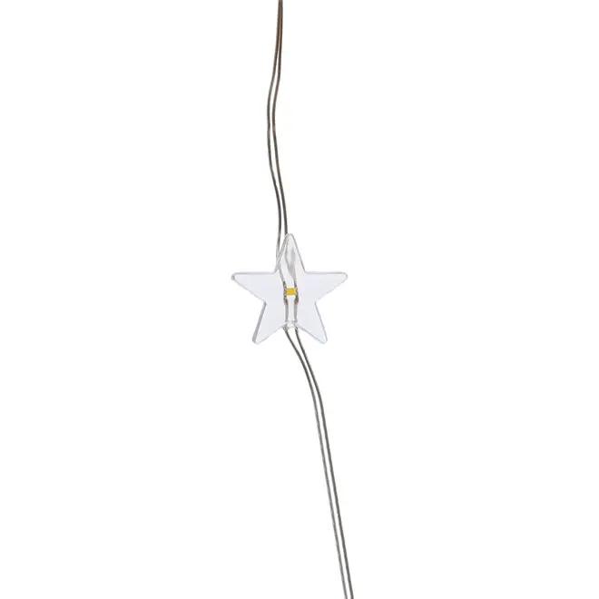 LUMINOSO ESTRELA 20 LEDS 2,20 M BORDAR, AMAR E CELEBRAR CORDÃO - INCOLOR - Foto 3