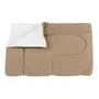 EDREDOM DUPLA-FACE CASAL/QUEEN 2,40 M X 2,50 M MISCELLAN - OFF WHITE/CAQUI - Foto 3