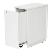 ARMÁRIO PARA ESCRITÓRIO BAIXO 1 PORTA DESLIZANTE ALETA - BRANCO - Foto 6