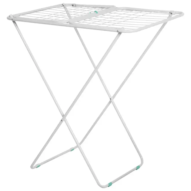 VARAL DE CHÃO DOBRÁVEL 1,42 M X 57 CM WIPE - BRANCO/MENTA - Foto 2