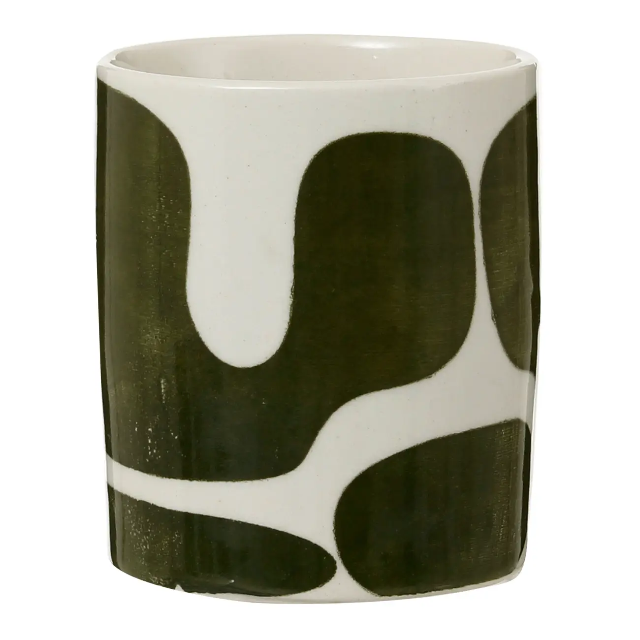 CANECA 330 ML BLOBING ISLAND - BRANCO/MUSGO - Foto 5