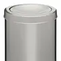 LIXEIRA 7 L BANDON - INOX/PRETO - Foto 3