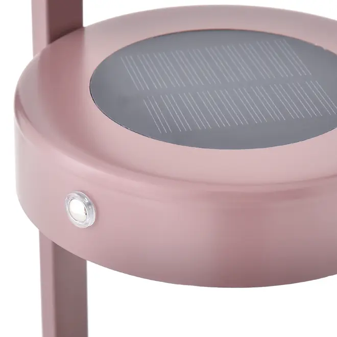 LUMINÁRIA DE MESA LED RECARREGÁVEL SOLARE - RUBY MOCHA - Foto 9