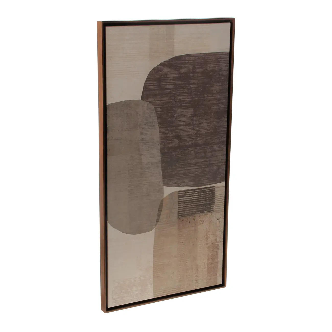 QUADRO 40 CM X 80 CM COMPOSÉ II - NOZES/MARROM - Foto 2