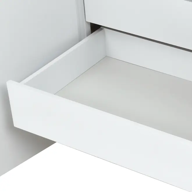 GUARDA-ROUPA DE CASAL 5 PORTAS 3 GAVETAS 45 MAXIMUS - BRANCO - Foto 16