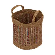 CESTO 26 CM X 26 CM X 26 CM COCAL - FIBRA CLARA/MULTICOR - Foto 4