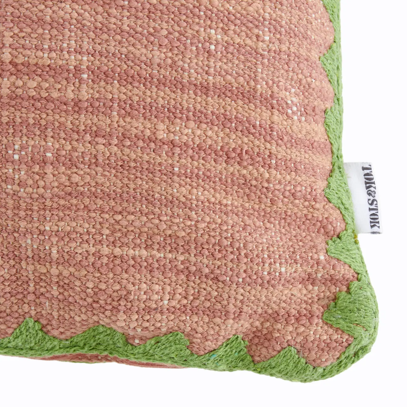 ALMOFADA 45 CM X 45 CM SAWABONA - NOZ MOSCADA/RELVA - Foto 2