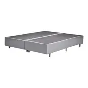 BASE PARA CAMA BOX QUEEN 1,58 M X 1,98 M NEST - CINZA - Foto 1
